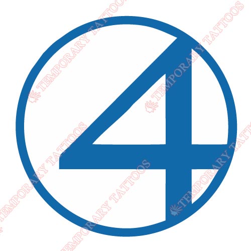 Fantastic Four Customize Temporary Tattoos Stickers NO.403